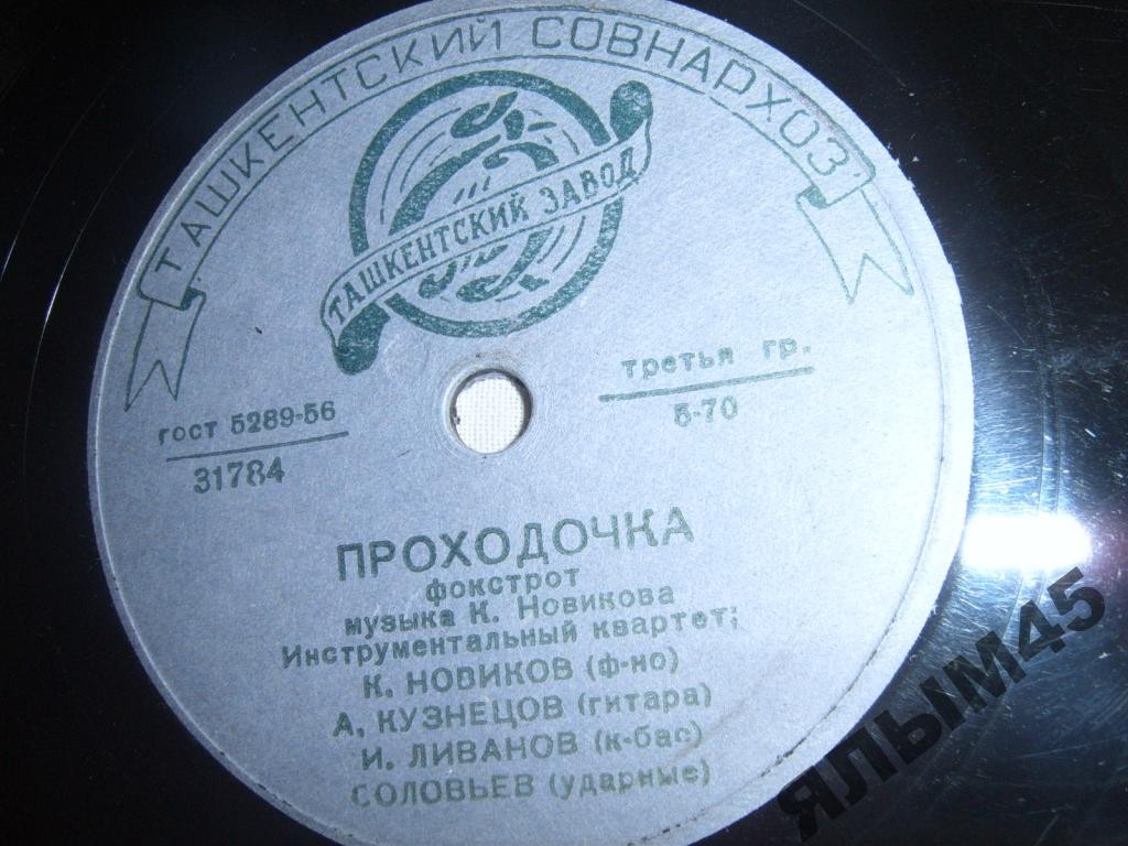 Инструментальный квартет - Проходочка / Георгины