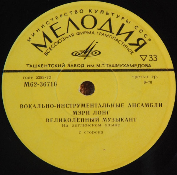 Вокально-инструментальные ансамбли