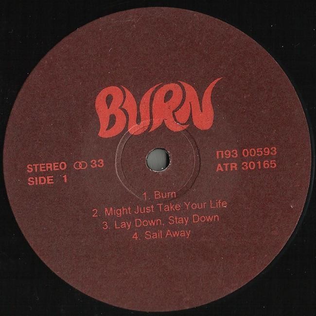 DEEP PURPLE. Burn