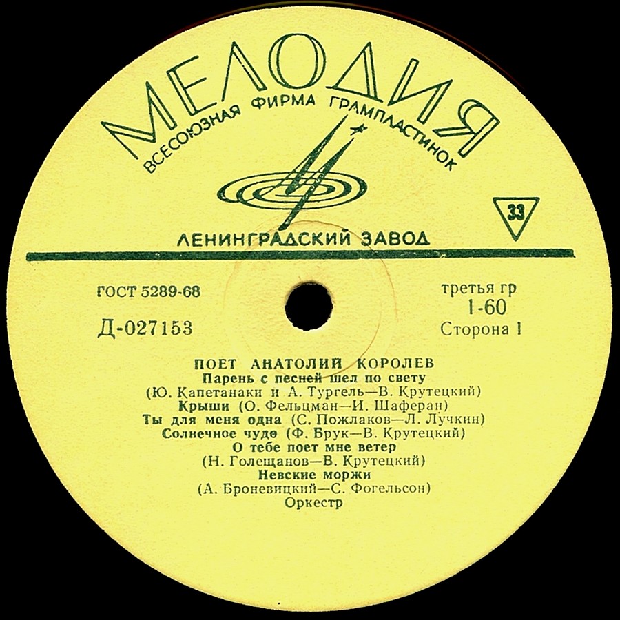 Поет Анатолий Королёв