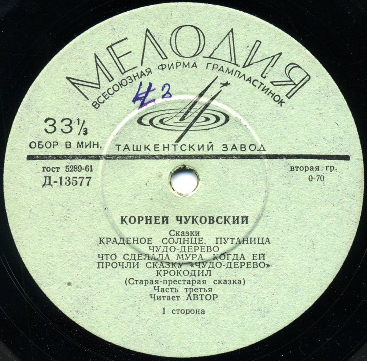 К. Чуковский: Сказки (читает автор)