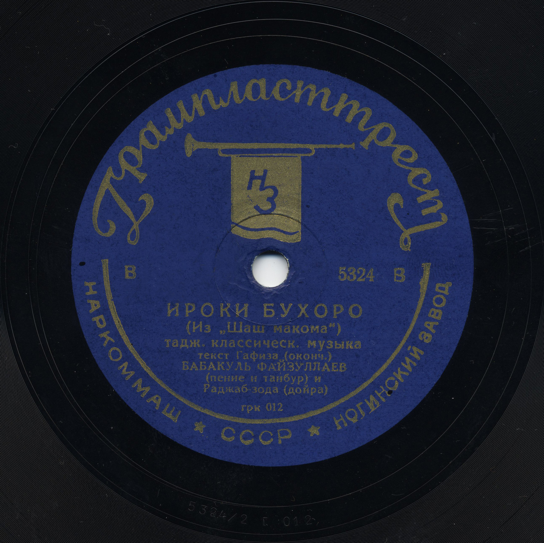 Бабакуль Файзуллаев – Ироки Бухоро