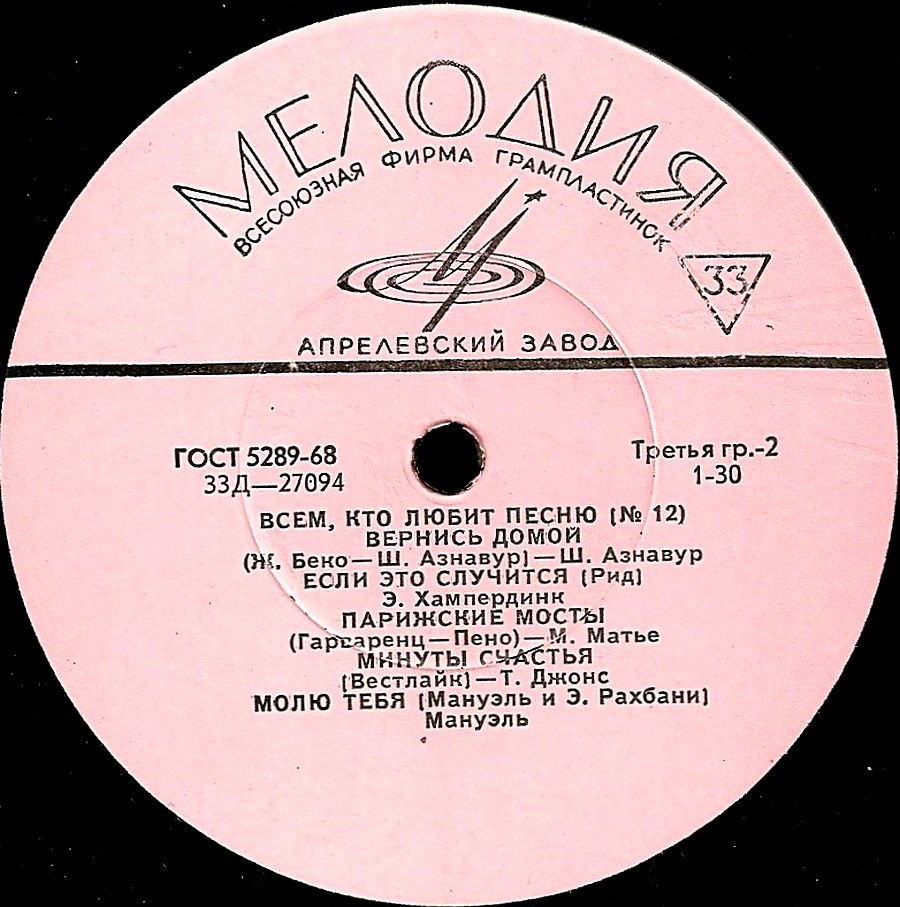 Всем, кто любит песню (№ 12)