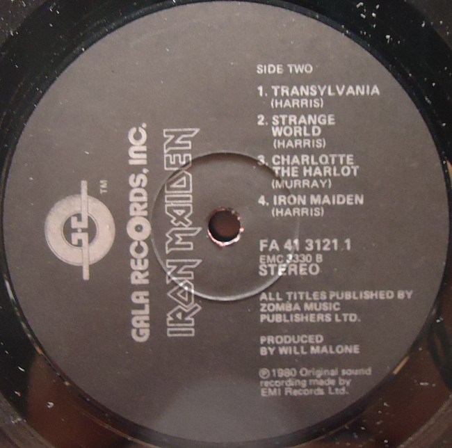 IRON MAIDEN «Iron Maiden» (запись 1980г.)