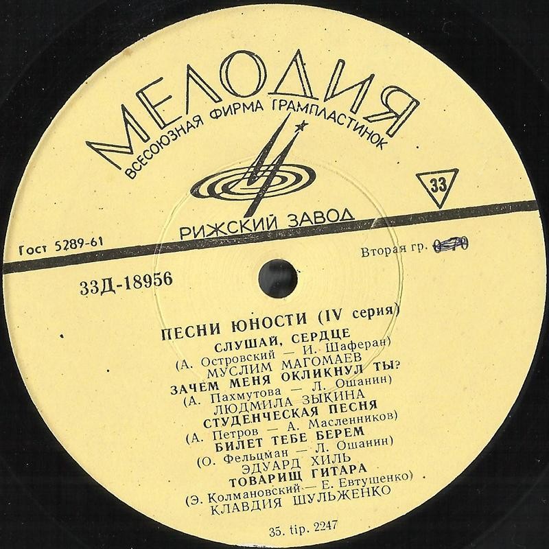 Песни юности (Серия 4)