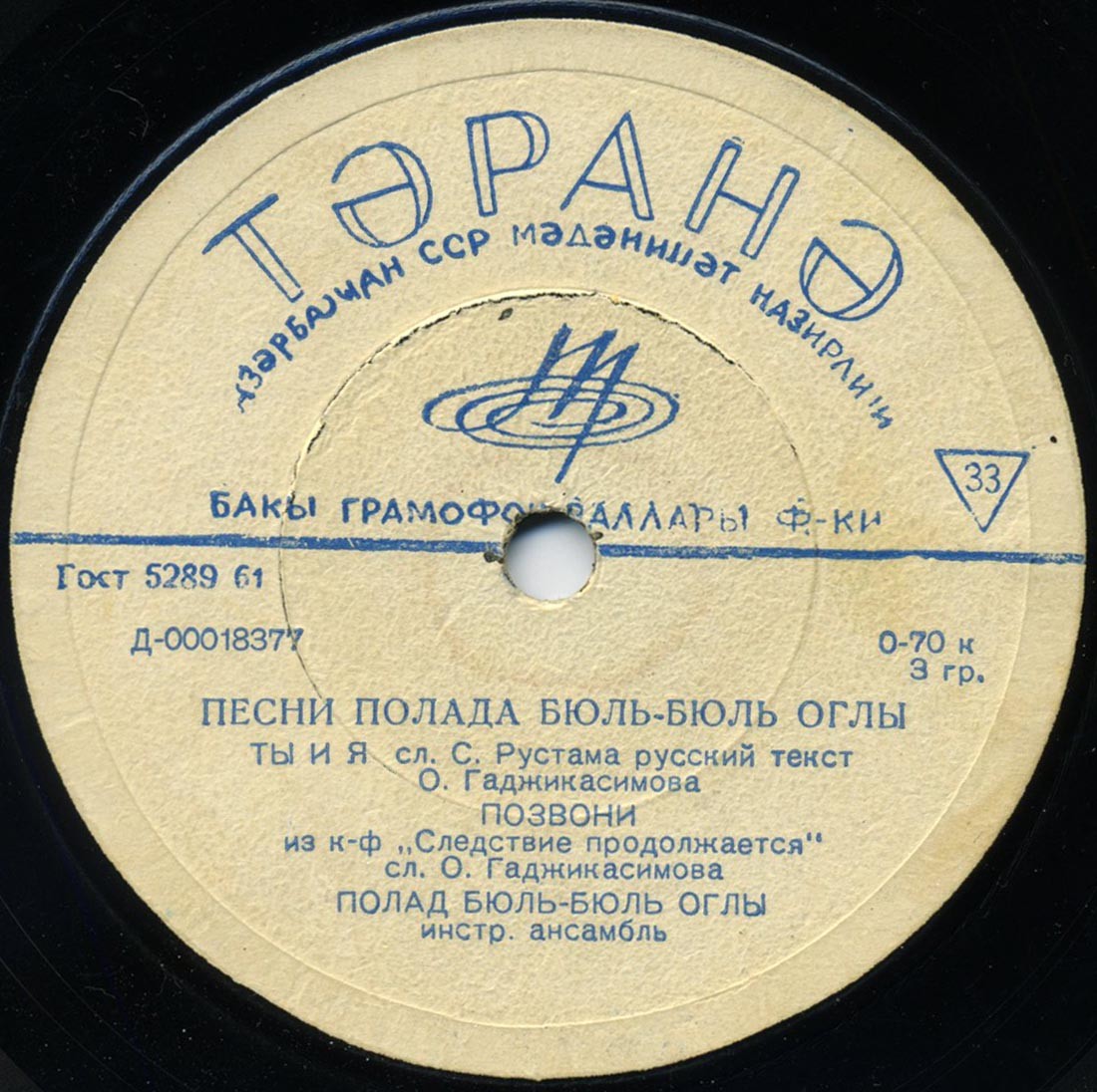 Песни Полада Бюль-Бюль оглы