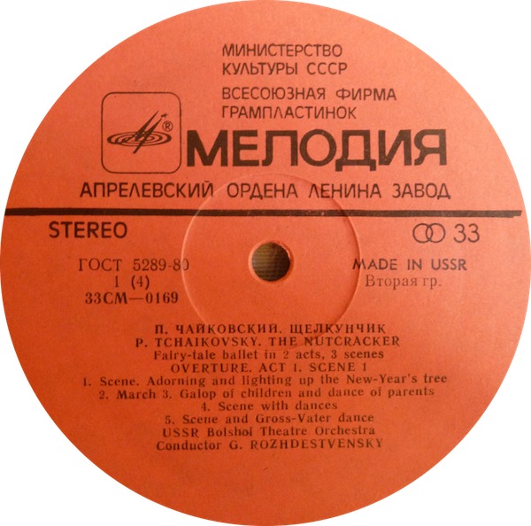 П. И. Чайковский: Щелкунчик (Г. Рождественский)