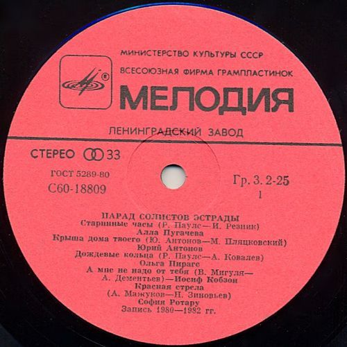 Парад солистов эстрады (1)