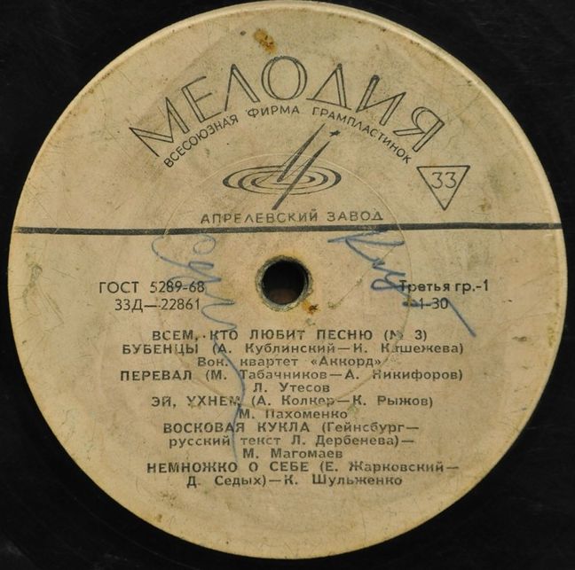 Всем, кто любит песню (№ 3)