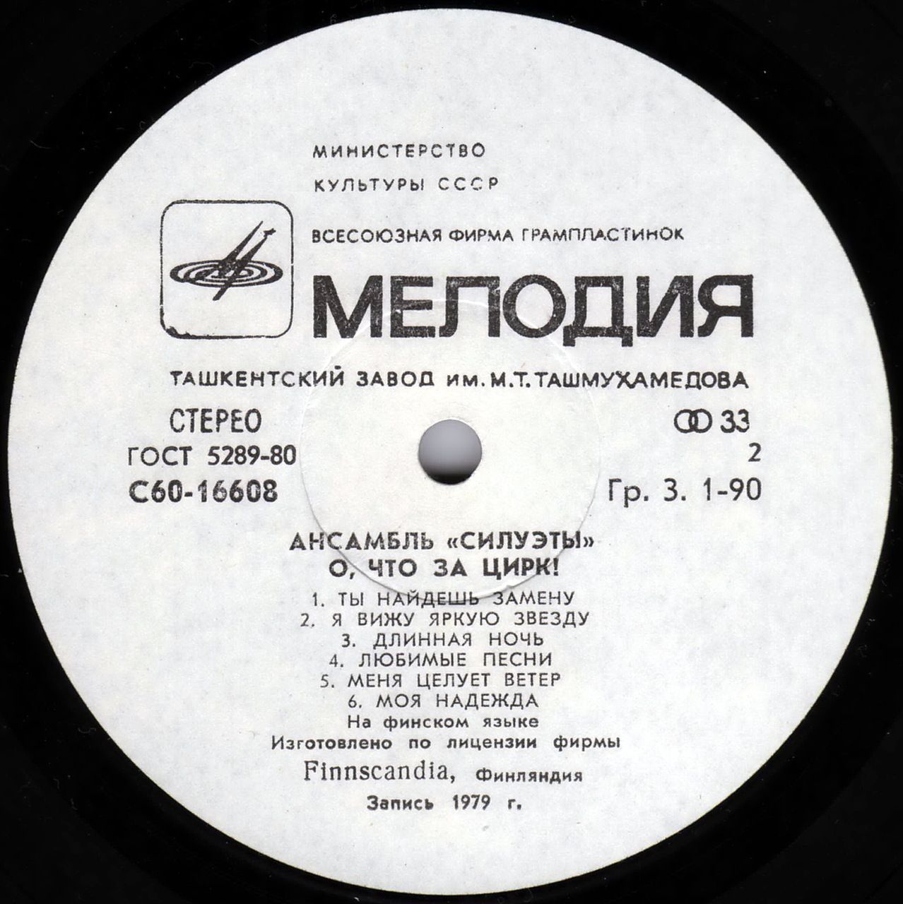 Ансамбль «Силуэты». О, что за цирк!