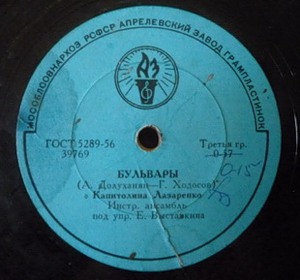 К. Лазаренко - Бульвары / Весёлый человек