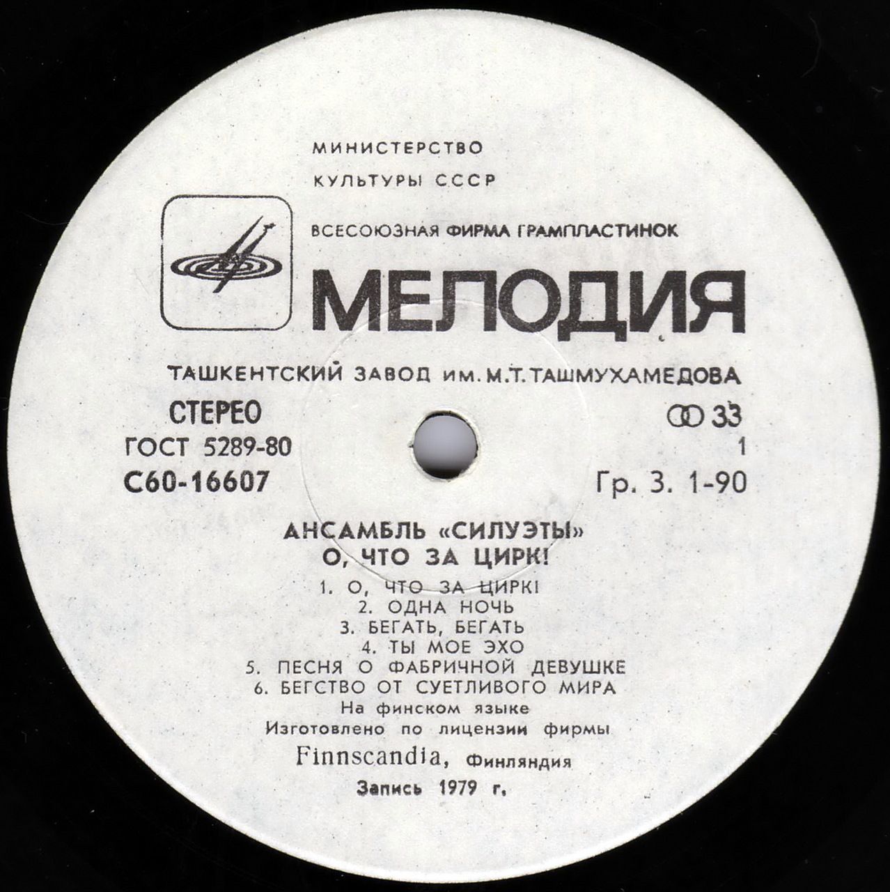 Ансамбль «Силуэты». О, что за цирк!