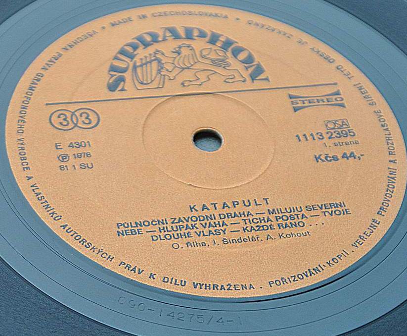 Katapult  [по заказу чешской фирмы SUPRAPHON, 1113 2395]