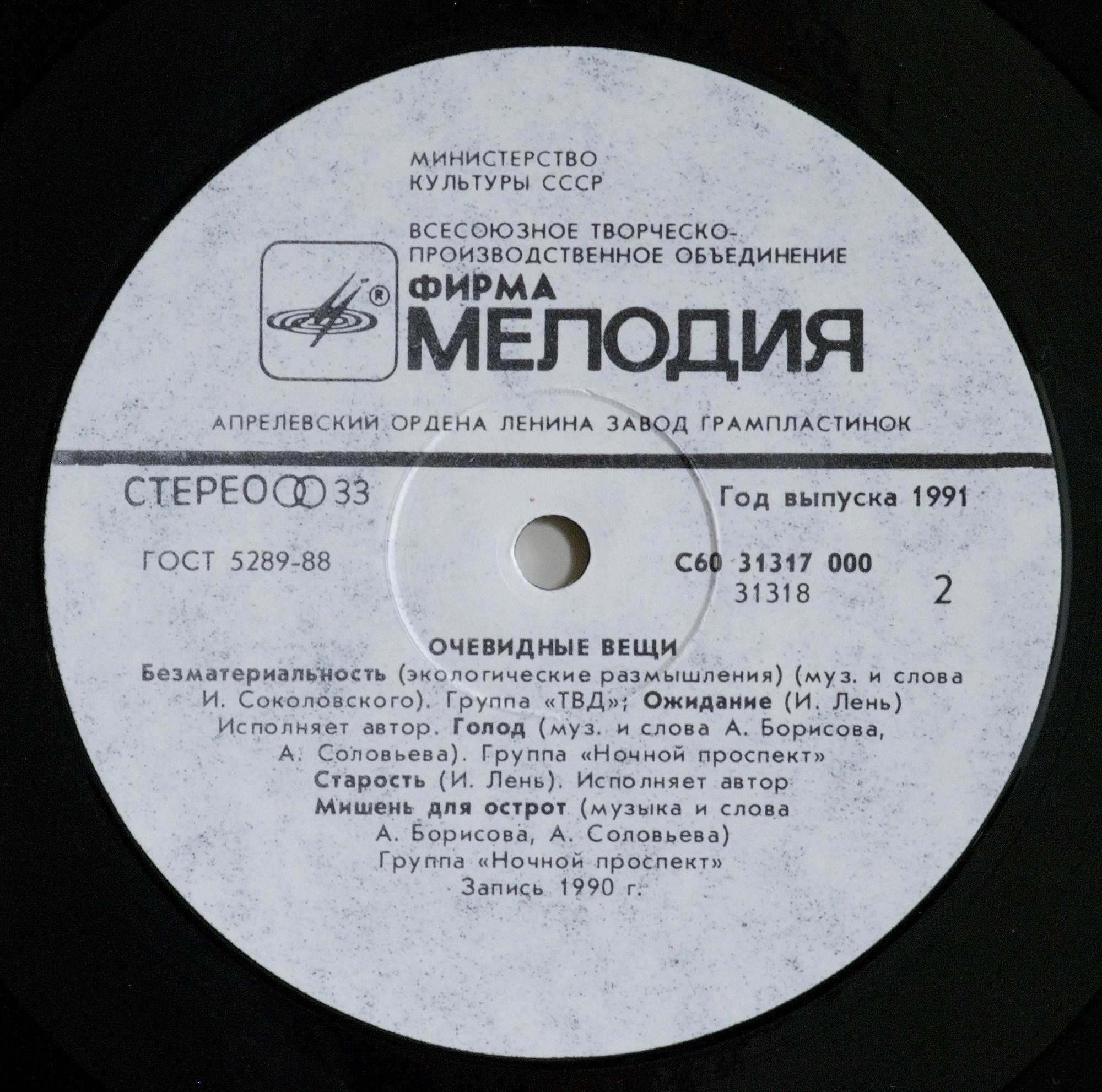 Очевидные вещи