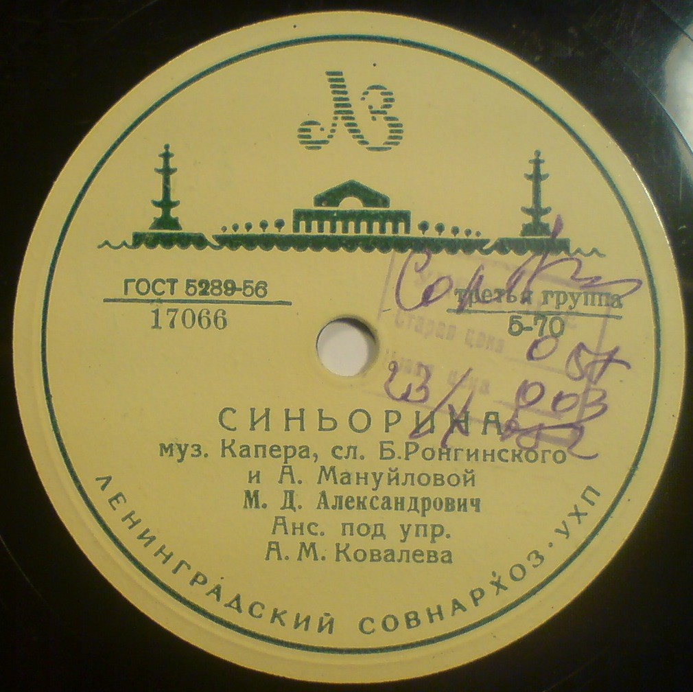 М. Александрович — Ты - моё счастье / Синьорина