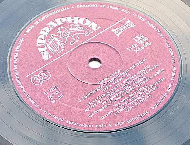 Václav Čtvrtek ‎– O Rumcajsovi A Jeho Synku Cipískovi [по заказу чешской фирмы SUPRAPHON 1118 1246]