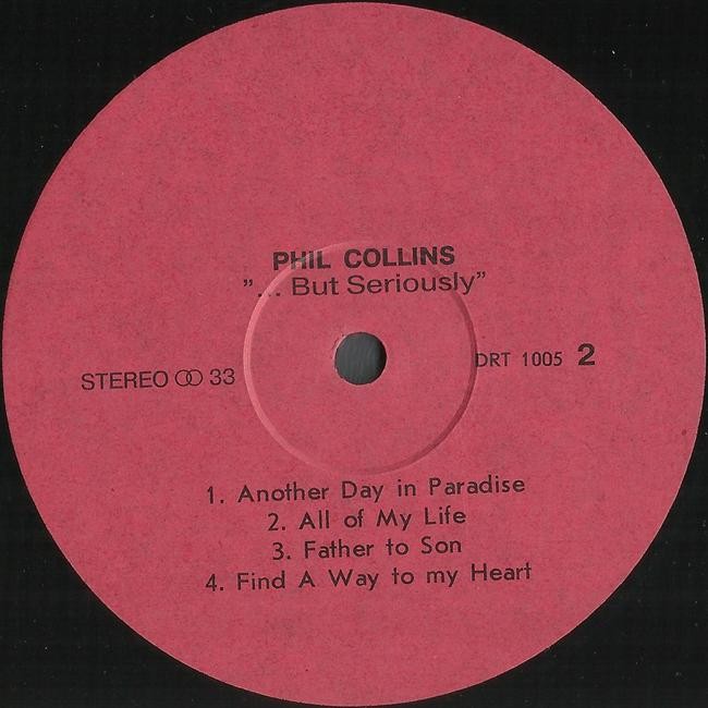Phil COLLINS. …But Seriously
