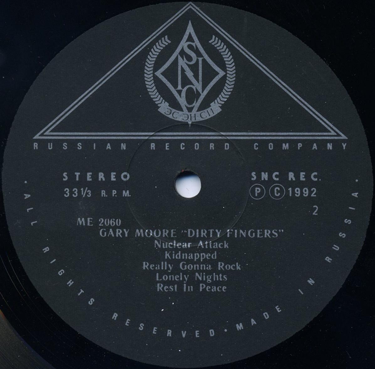 GARY MOORE. Dirty Fingers