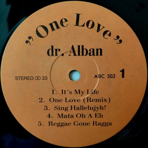 Dr. Alban - One Love (The Album Second Edition)