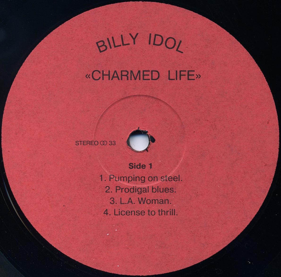 Billy IDOL. Charmed Life