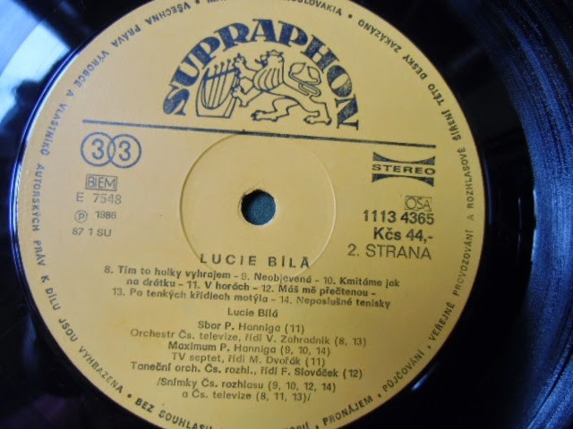 Lucie Bila [по заказу чешской фирмы SUPRAPHON 1113 4365]