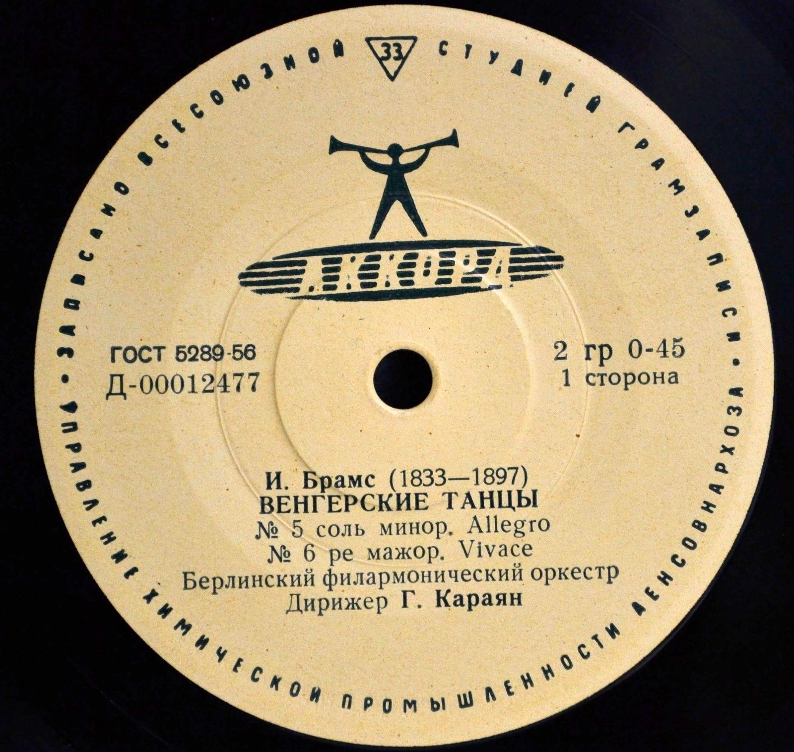 И. Брамс: Венгерские танцы (Г. Караян)