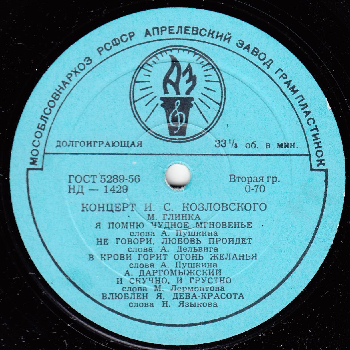 И. Козловский (тенор)