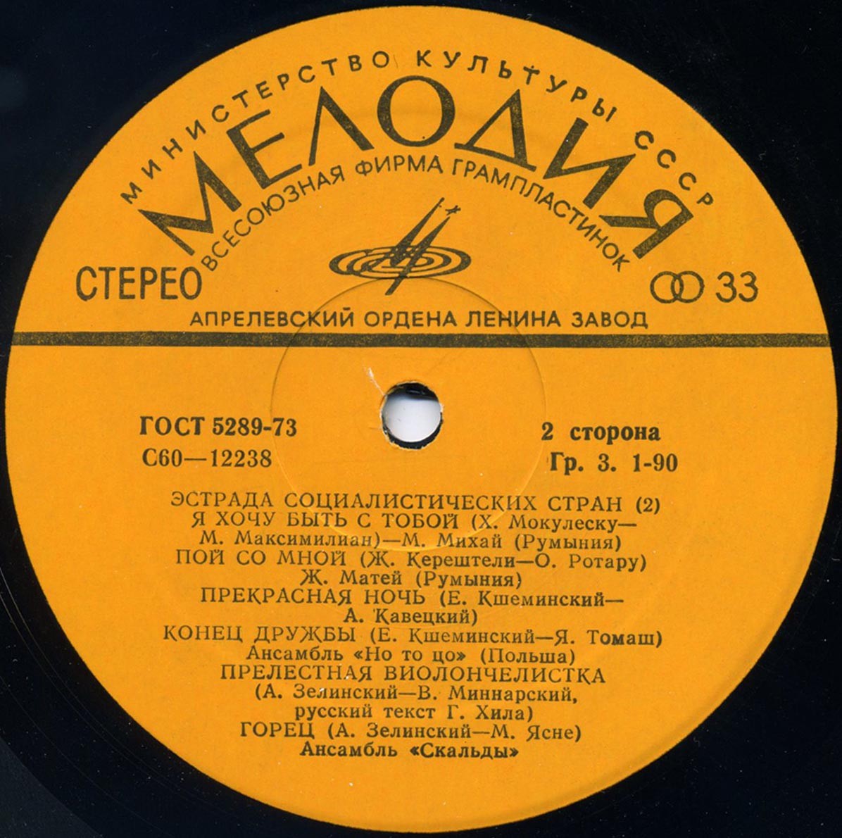 Эстрада социалистических стран (2)