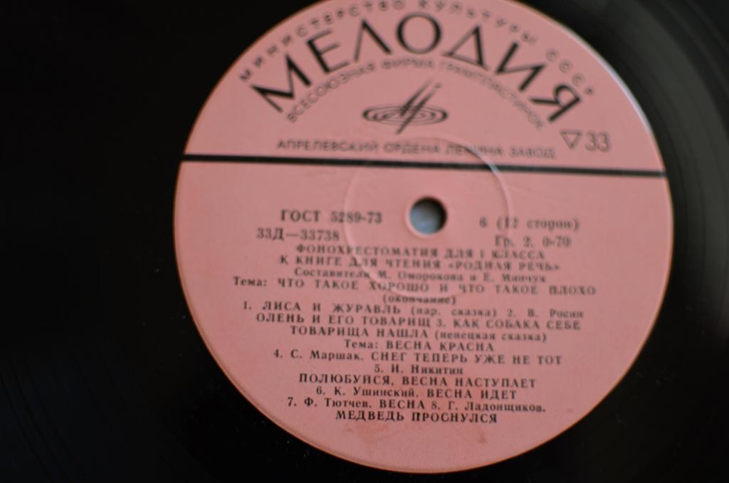 ФОНОХРЕСТОМАТИЯ для I класса к книге для чтения «Родная речь» (1/6)