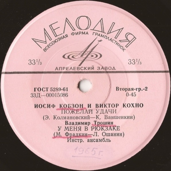 Песни советских композиторов