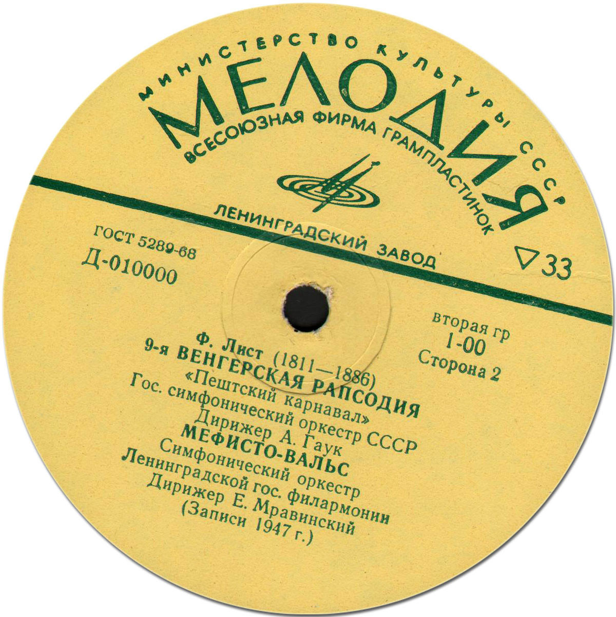 Ференц ЛИСТ (1811-1886)
