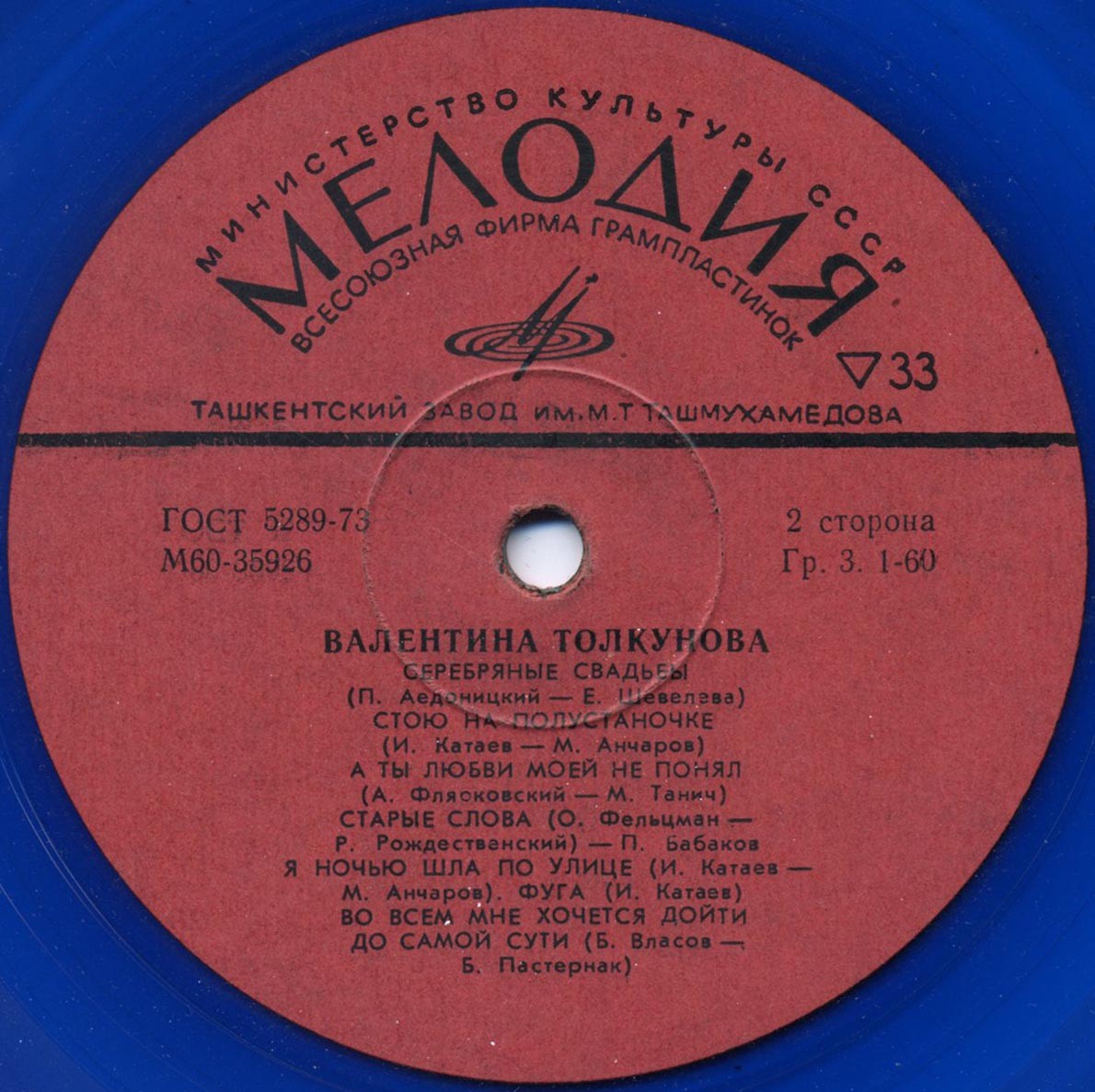 Валентина Толкунова