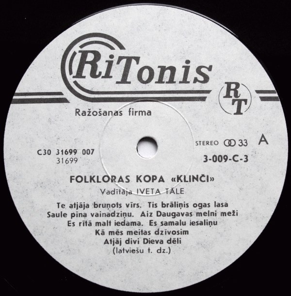 Folkloras kopas Klinči. Savieši