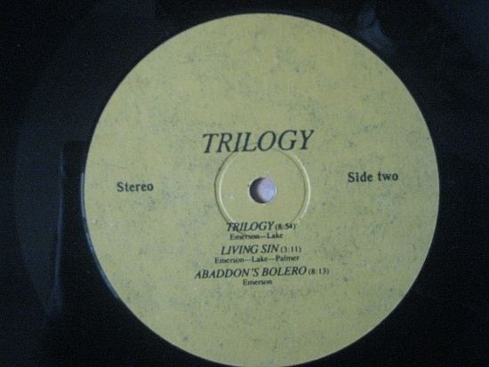 EMERSON LAKE & PALMER. Trilogy