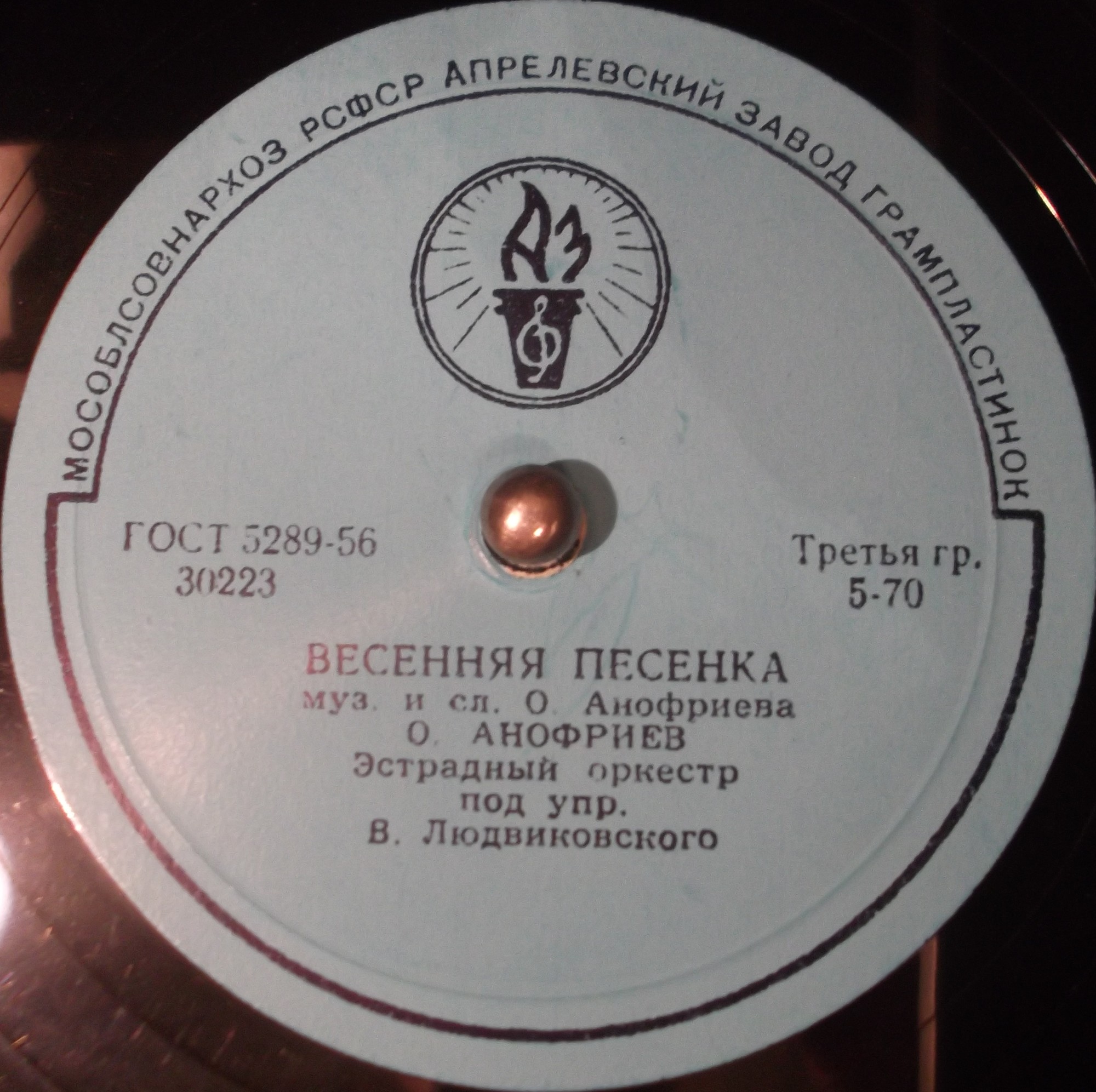 Товарищ мой // Весенняя песенка