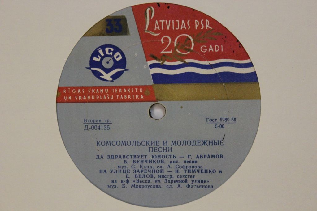Комсомольские и молодёжные песни