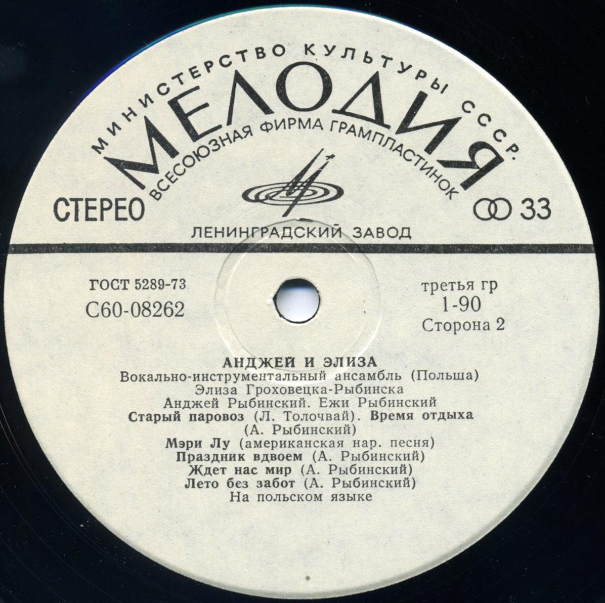 ВИА «АНДЖЕЙ и ЭЛИЗА» (Польша)