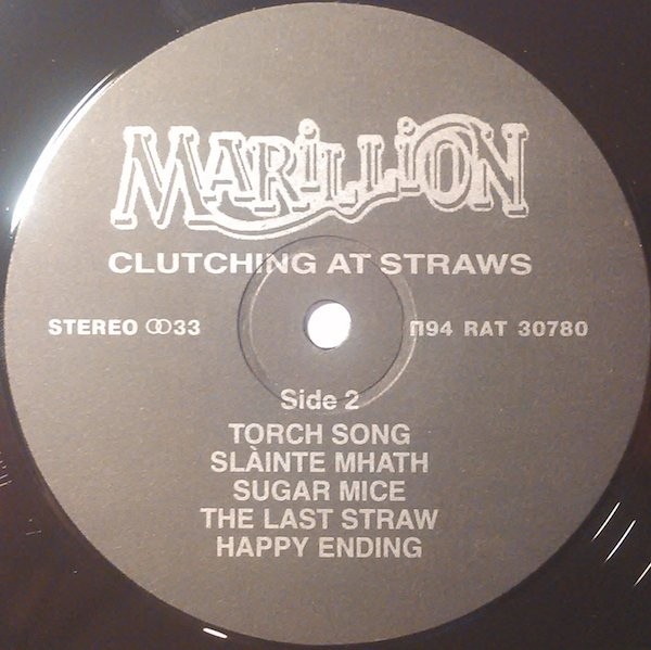 Marillion. Clutching At Straws