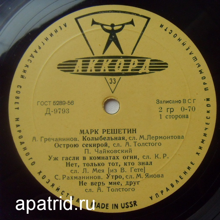 Марк  Решетин (бас)