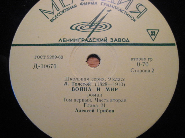 Л. ТОЛСТОЙ (1828-1910) Фрагменты из романа "Война и мир"