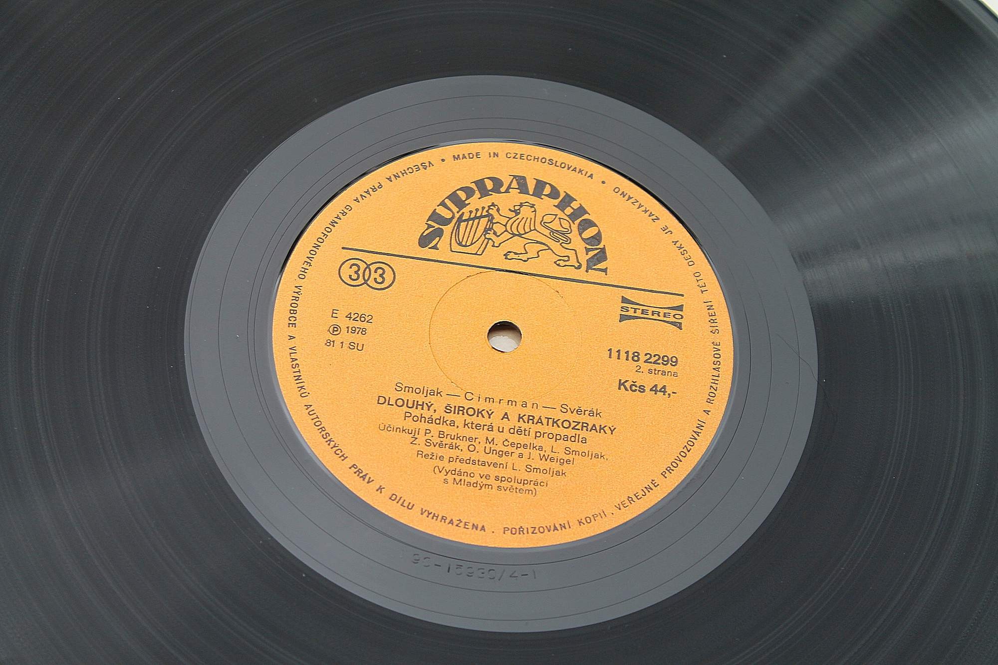 Smoljak - Cimrman - Svěrák. Dlouhý, široký a krátkozraký [по заказу чешской фирмы SUPRAPHON 1118 2299]