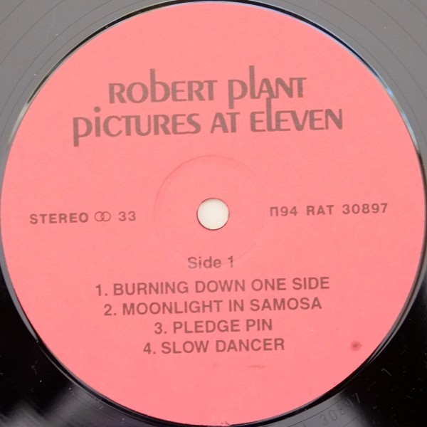 ROBERT PLANT. Pictures At Eleven