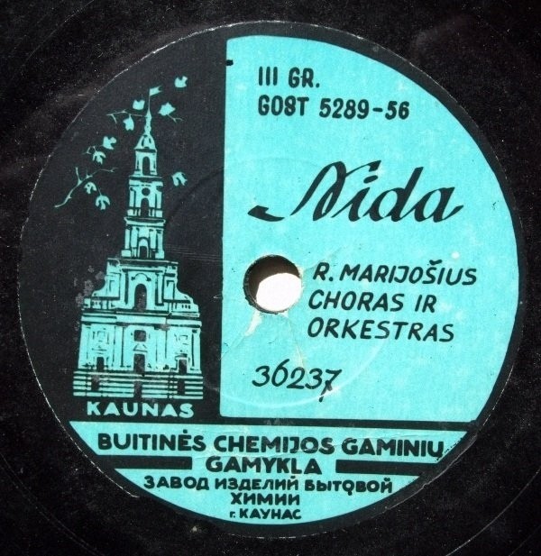 R. Marijošius ‎– Nida-Tango / Užstalės Daina