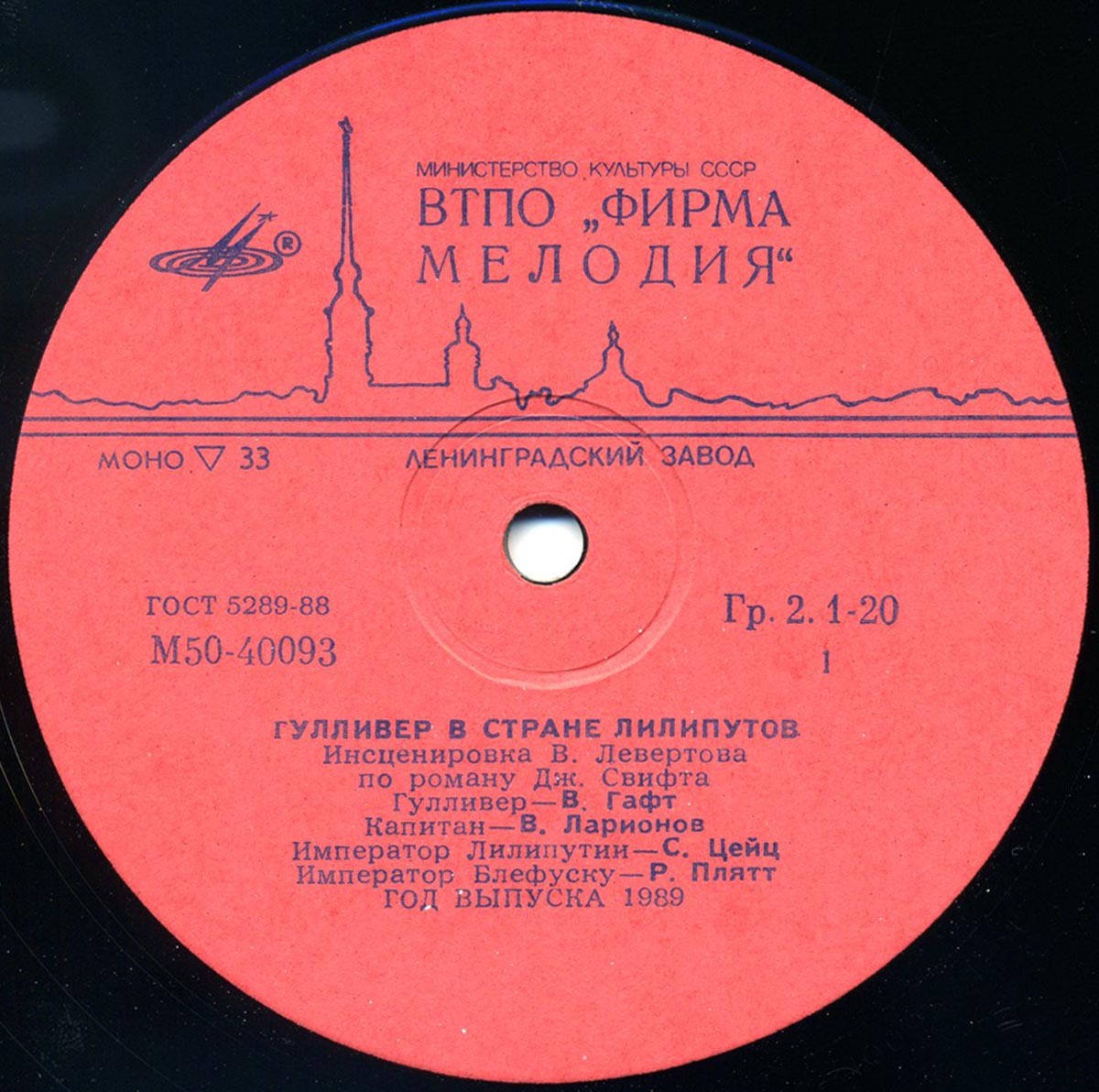 Гулливер в стране лилипутов. Инсценировка по роману Дж. Свифта