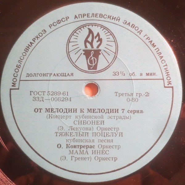 ОТ МЕЛОДИИ К МЕЛОДИИ (7 серия): Концерт кубинской эстрады