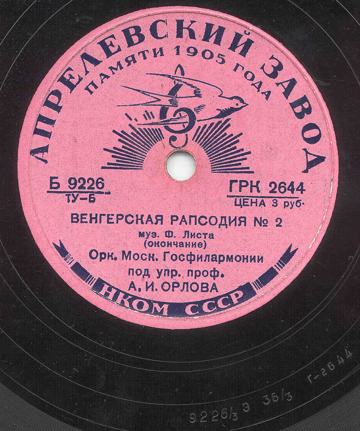 Ф.ЛИСТ. Венгерская рапсодия № 2