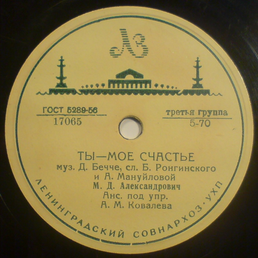 М. Александрович — Ты - моё счастье / Синьорина