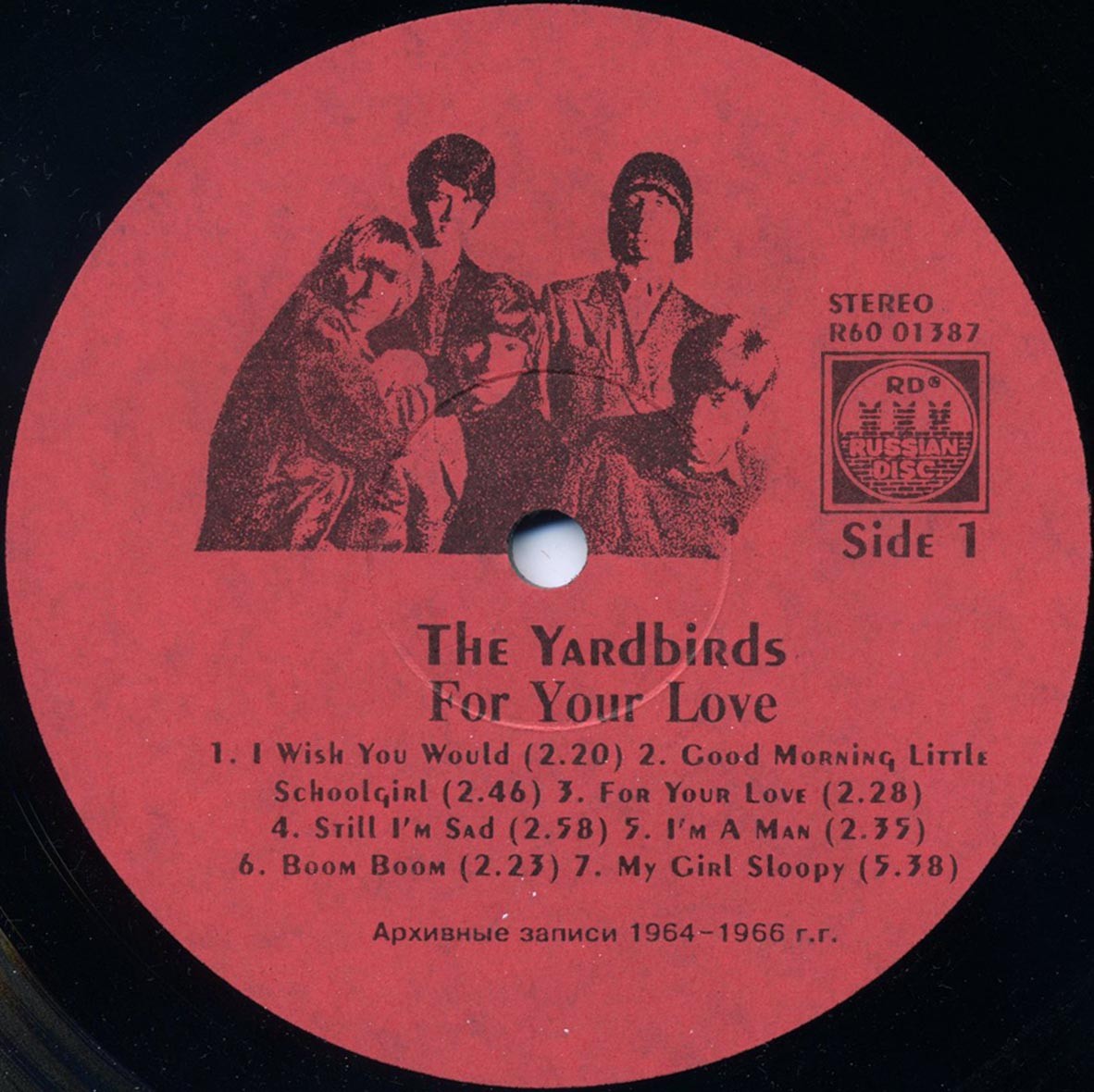 THE YARDBIRDS - For Your Love