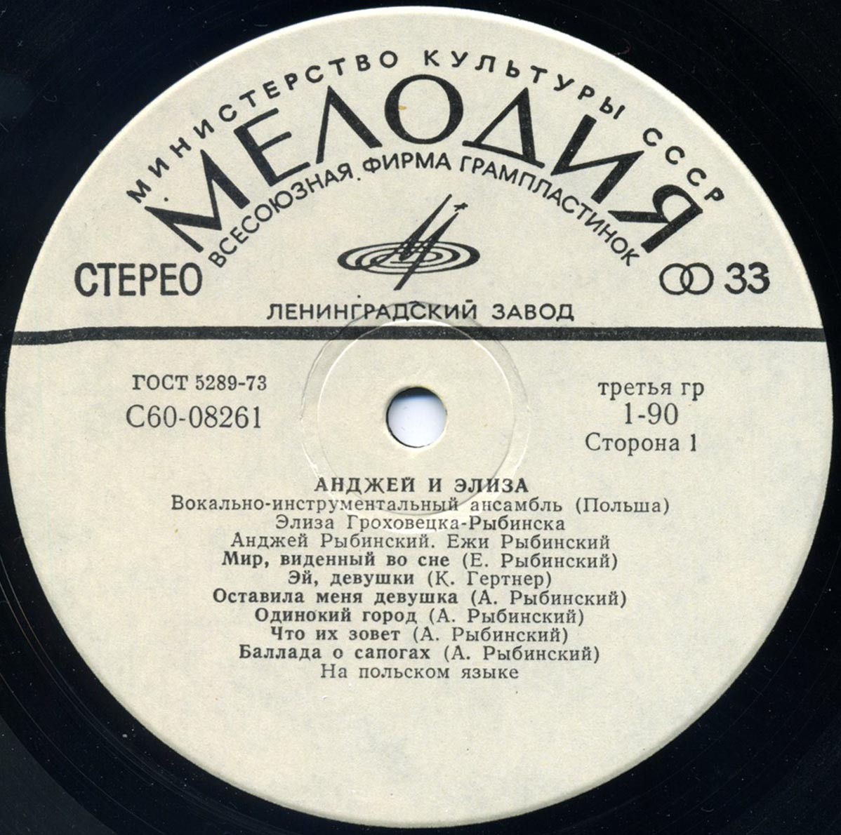 ВИА «АНДЖЕЙ и ЭЛИЗА» (Польша)