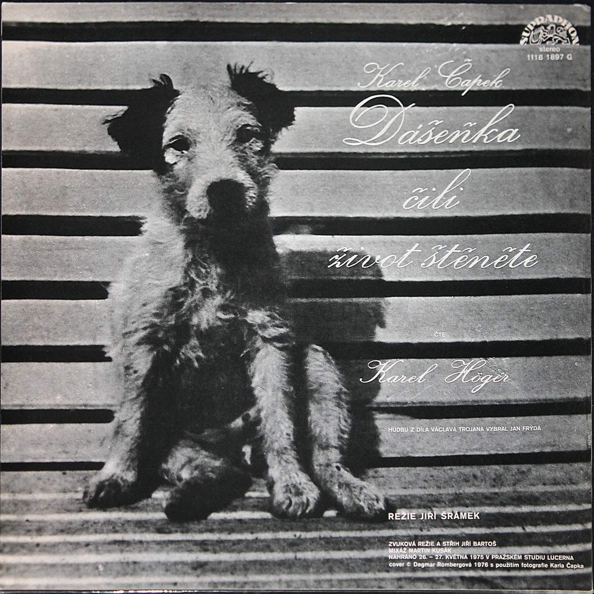 Karel Čapek / Karel Hoger - Dášeňka [по заказу чешской фирмы SUPRAPHON 1118 1897]